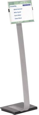 Durable 4812-23 Floor container Silver (L x W x H) 280 x 210 x 1180 mm A4-3