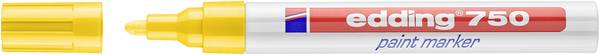 Edding 750 paint marker 4-750005 Paint marker Yellow 2 mm, 4 mm