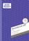 'Cash Report 305' cover sheet with text '50 sheets, with pre-tax column, with filling instructions'. Avery Zweckform logo in the background.