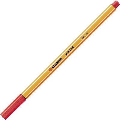 STABILO point 88 88/40 Fineliner Red 0.4 mm 1 pc(s)