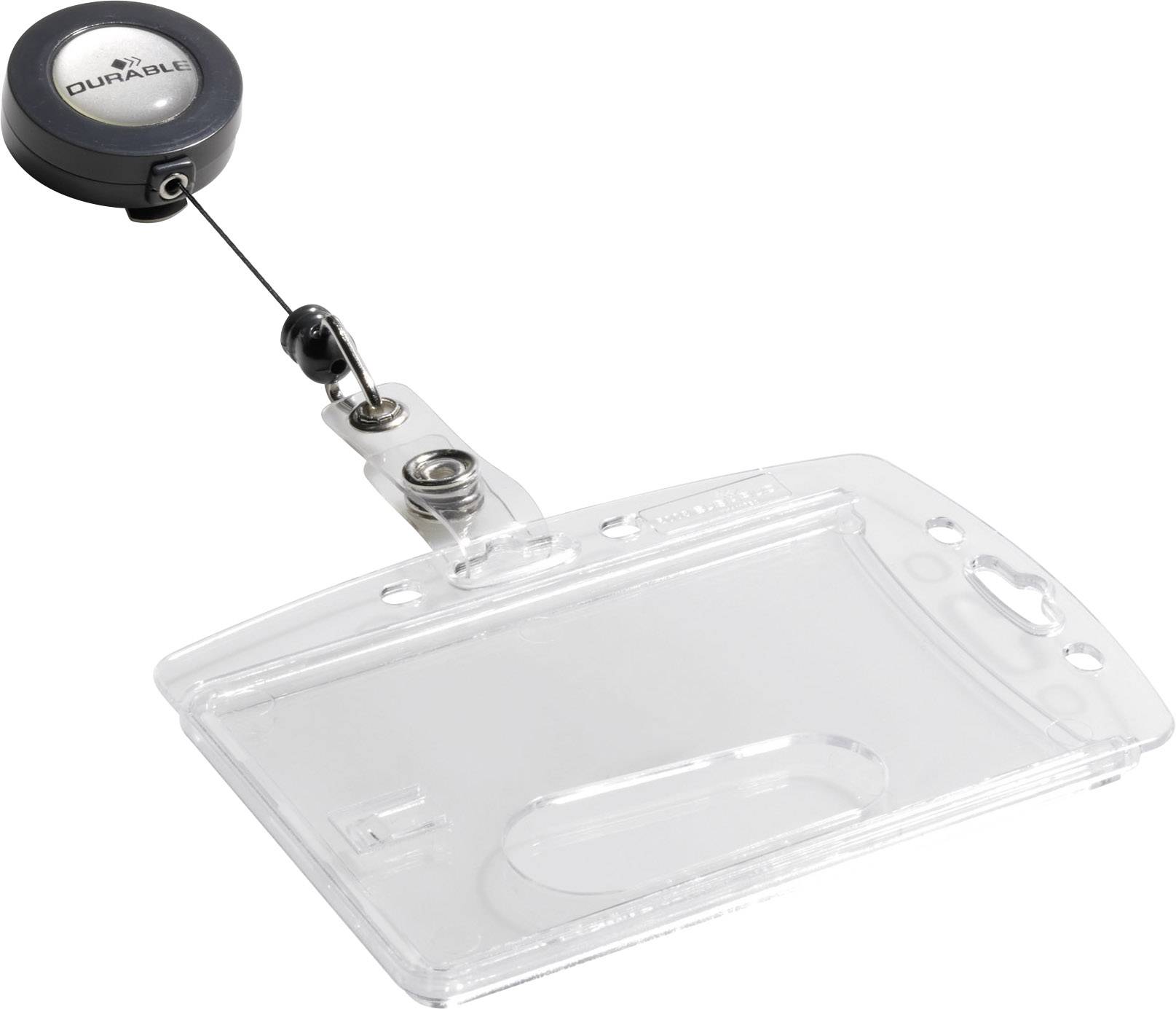Durable 801219 ID holder (L x W x H) 0.8 m x 87 mm x 54 mm Reel 10 pc(s)