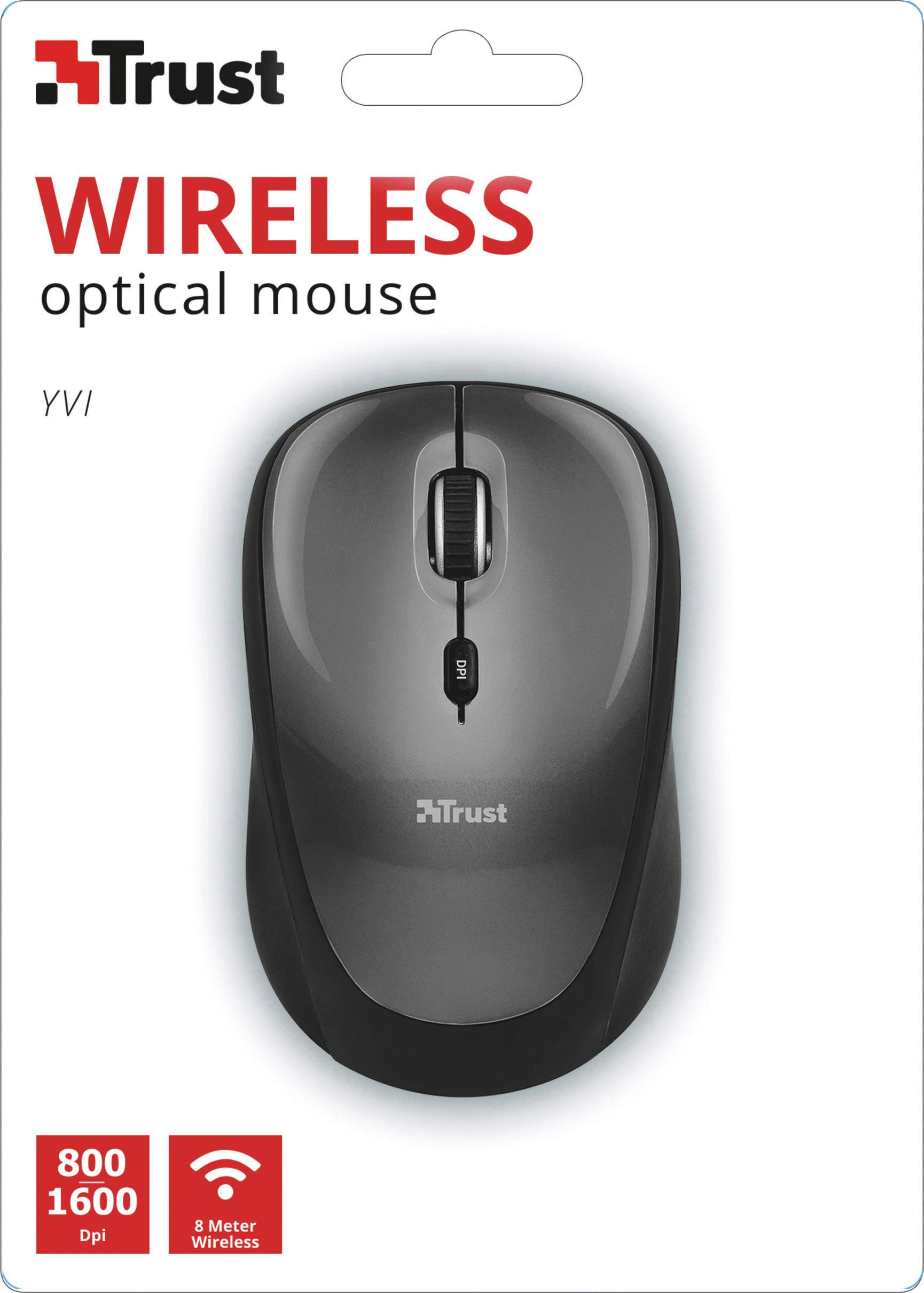 Trust Yvi Radio Wi Fi Mouse Optical Black Conrad Com