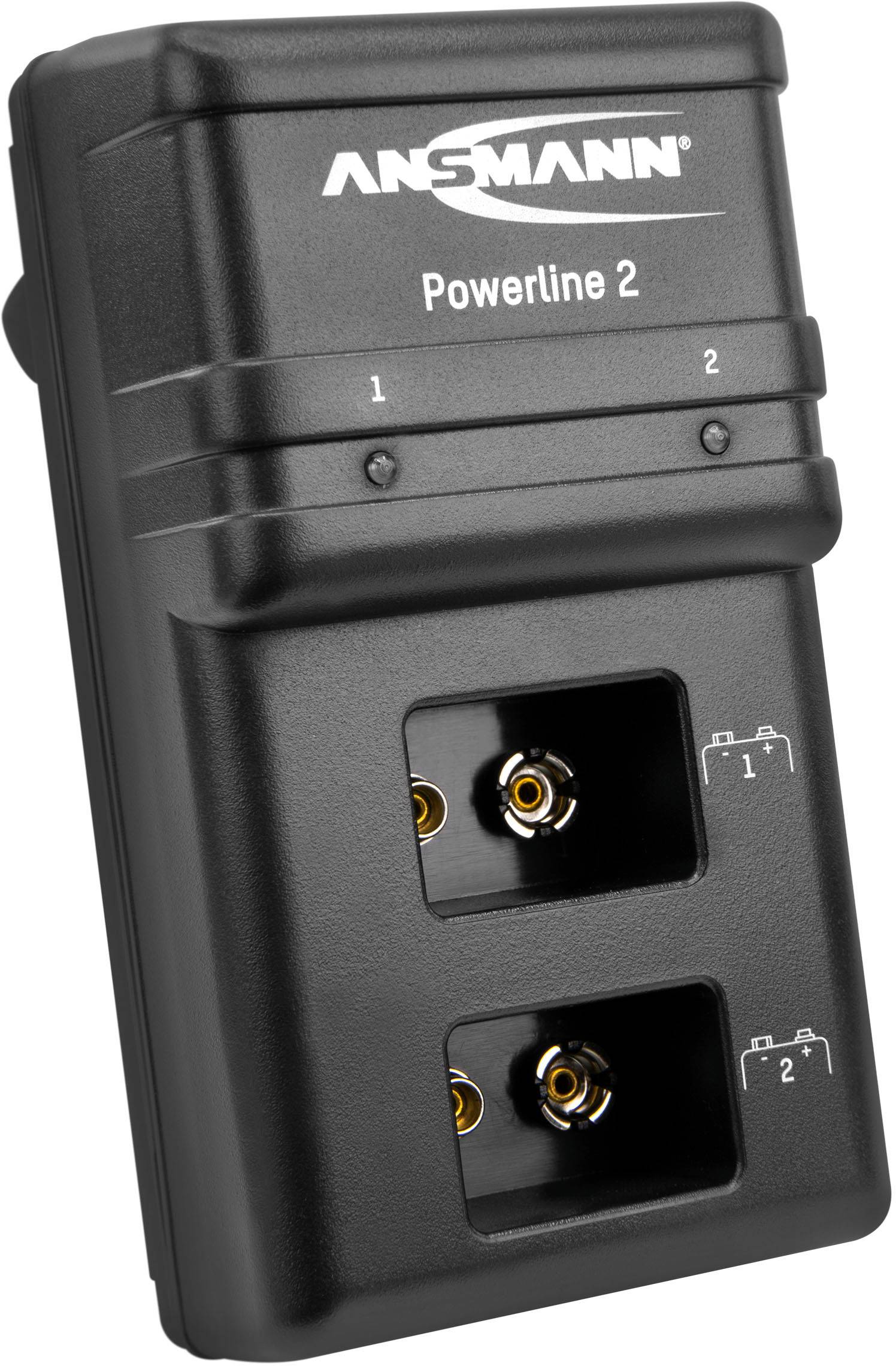 Ansmann Powerline 2 9V battery charger NiCd, NiMH 9V PP3