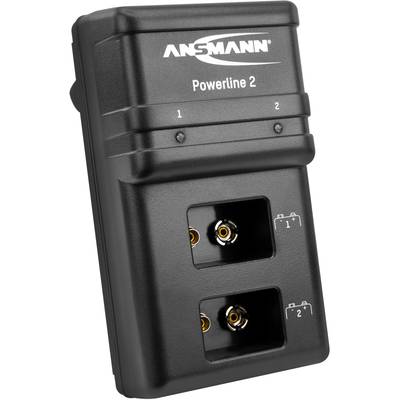 Ansmann Powerline 2 9V battery charger NiCd, NiMH 9V PP3