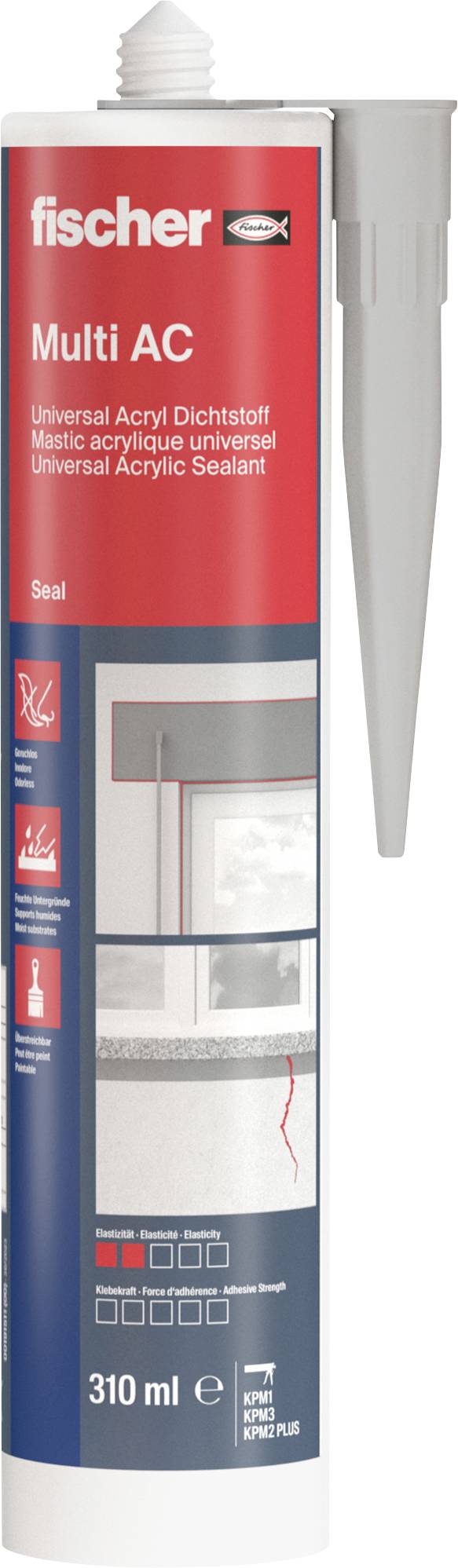 Fischer DA Acrylic Factory colour Grey 053111 310 ml