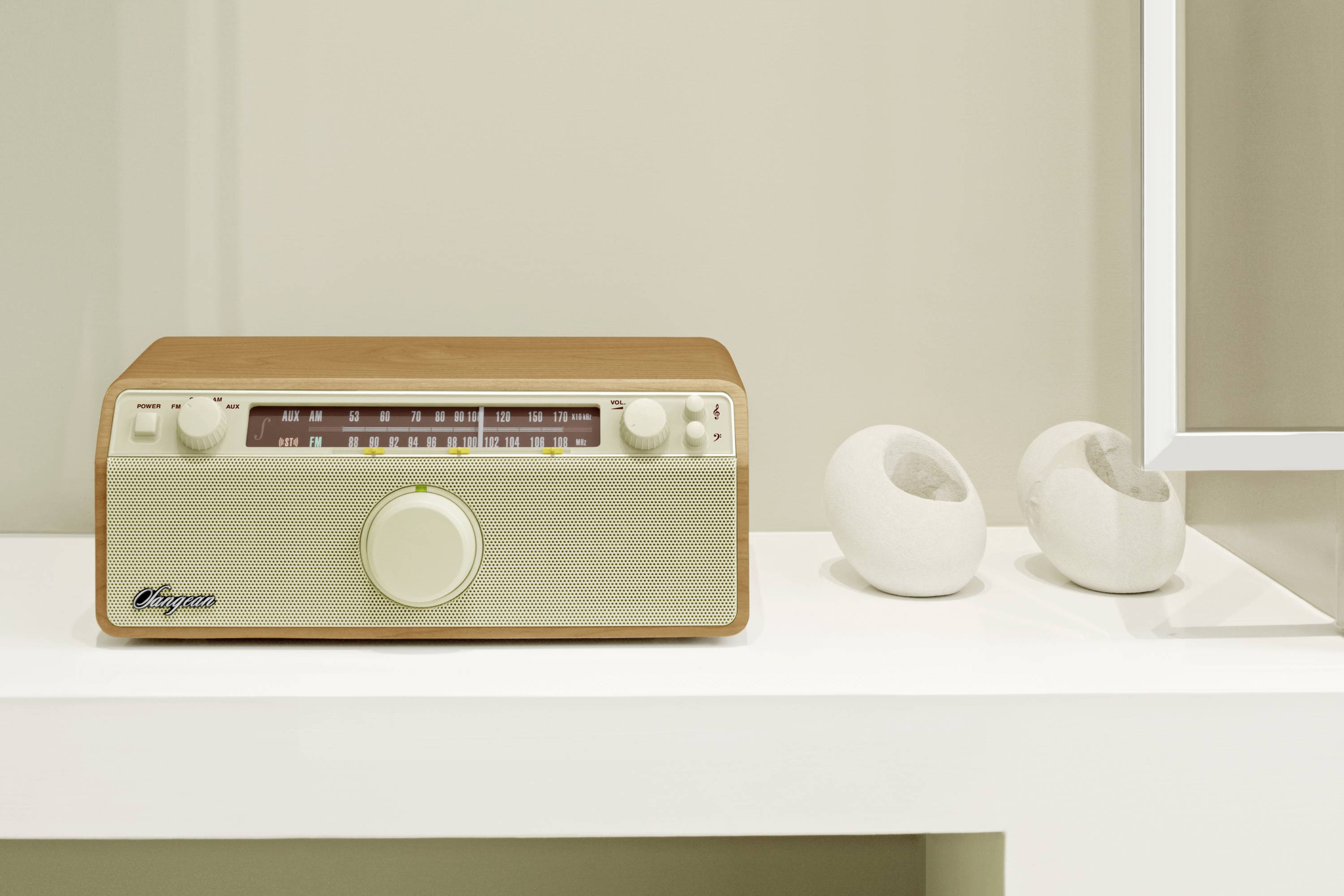 Sangean WR-12 Desk radio FM Walnut-4