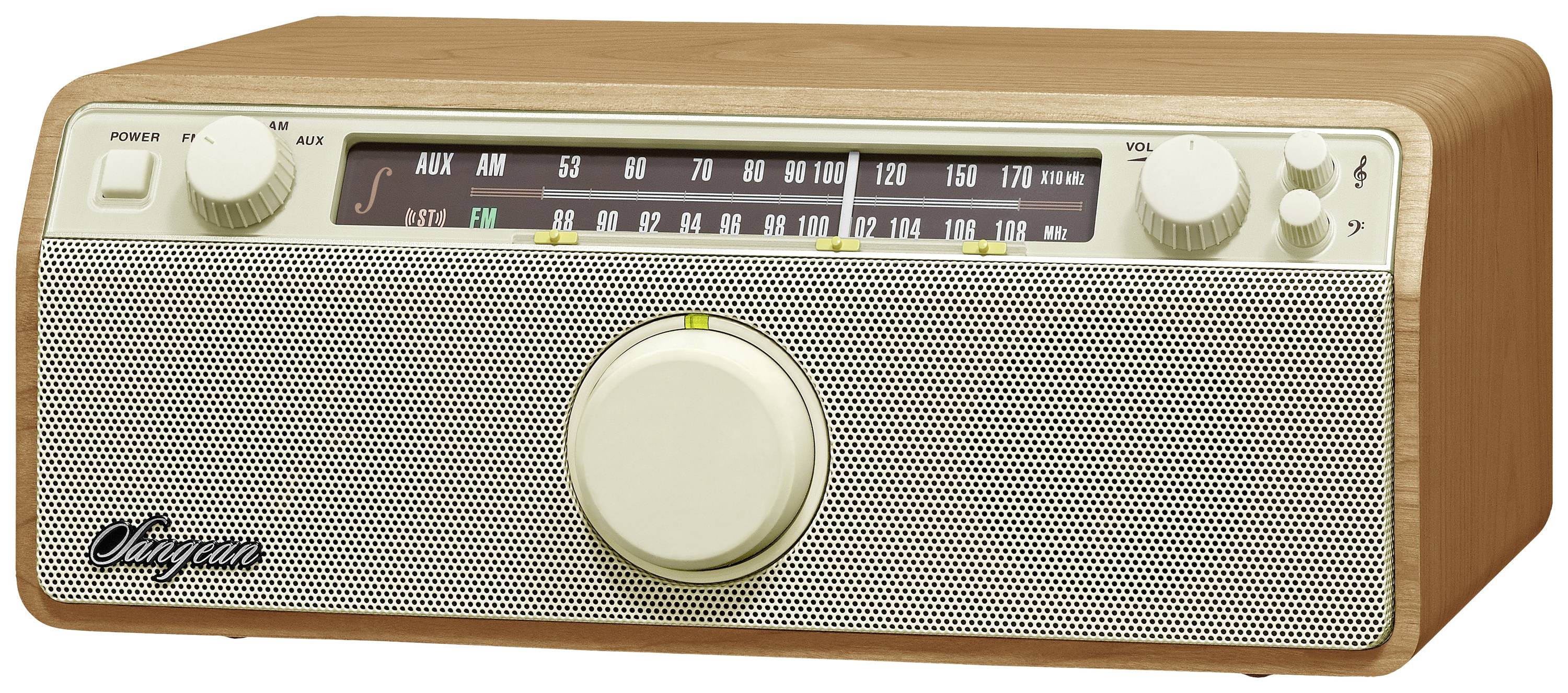 Sangean WR-12 Desk radio FM Walnut-1