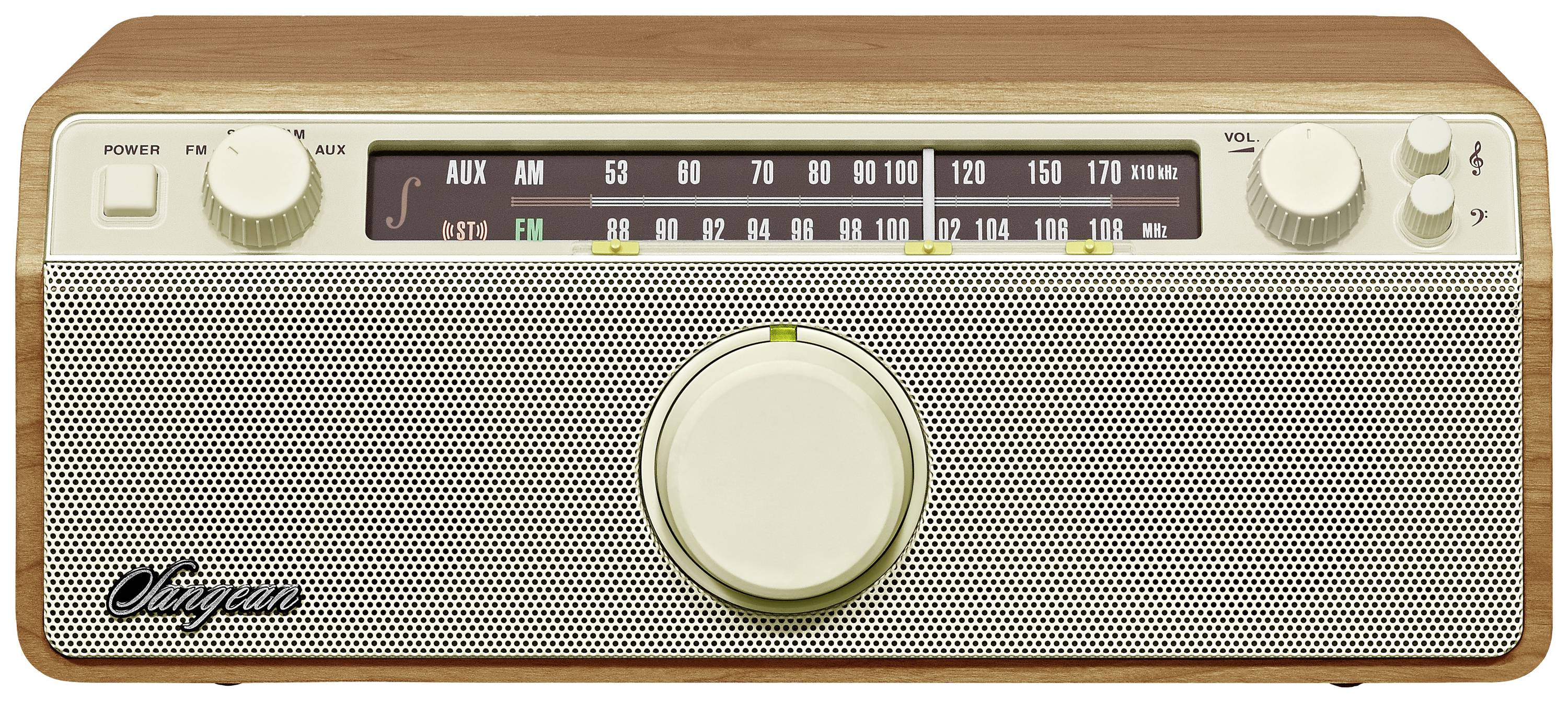 Sangean WR-12 Desk radio FM Walnut-2