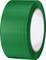 Green adhesive tape on a roll, suitable for packaging and sealing.