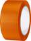 A roll of orange-coloured sticky tape, suitable for packaging and repairs.