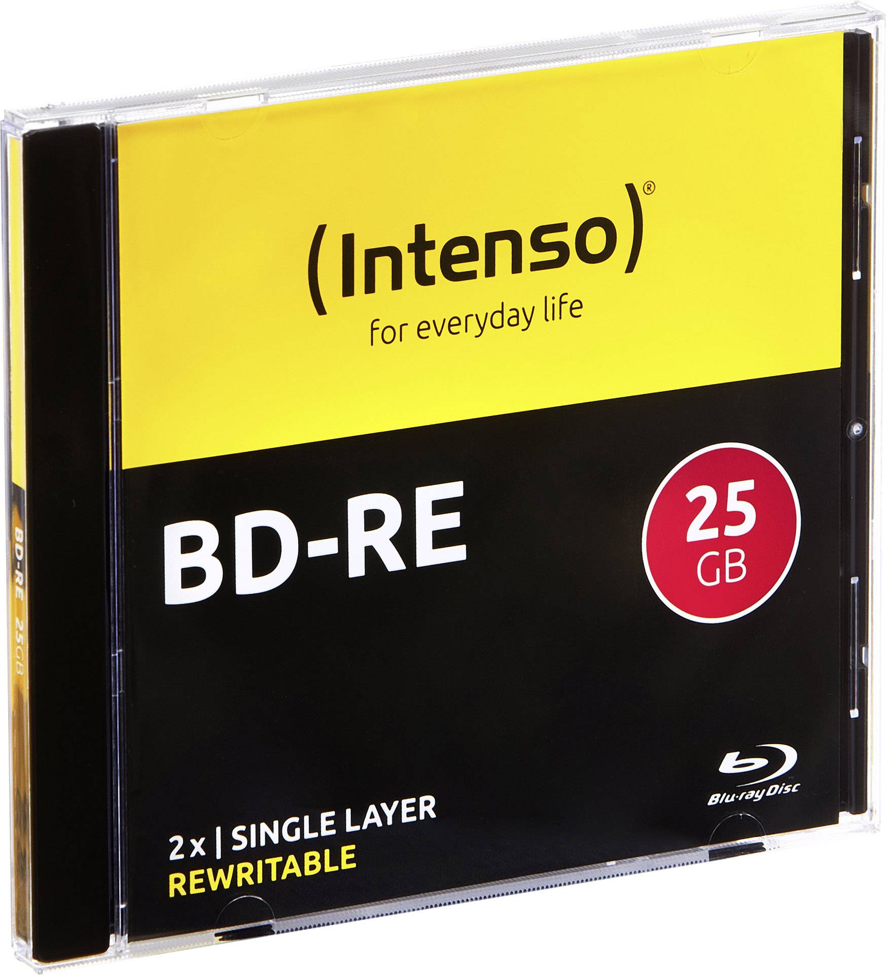 Intenso 5201215 Blank Bluray BDRE 25 GB 5 pc(s) Jewel case Rewritable
