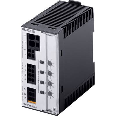 Block PM-0724-400-0 RCCB 24 V DC 10 A No. of outputs:4 x Content 1 pc(s)