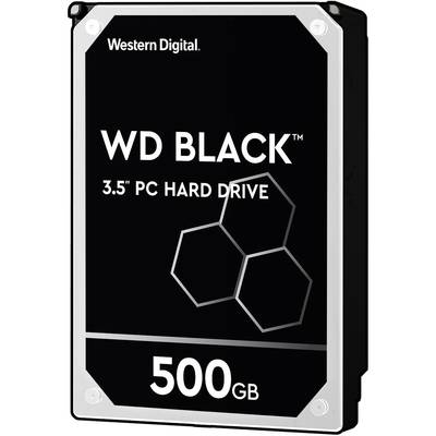Western Digital Black™ 500 GB  3.5" (8.9 cm) internal HDD SATA III WD5003AZEX Bulk