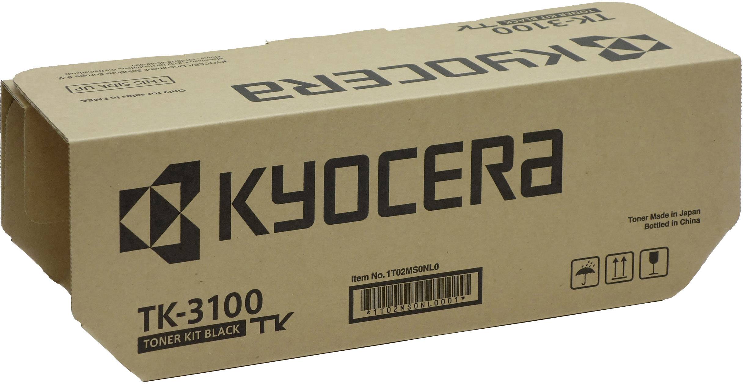 Kyocera Toner cartridge TK-3100 1T02MS0NL0 Original Black 12500 Sides