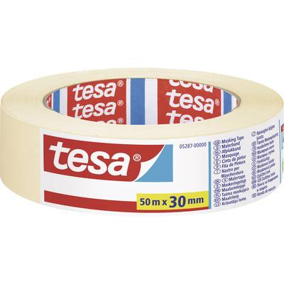 tesa UNIVERSAL 05287-00000-03 Masking tape  Beige (L x W) 50 m x 30 mm 1 pc(s)