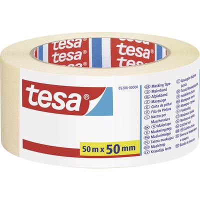 tesa UNIVERSAL 05288-00000-05 Masking tape  Beige (L x W) 50 m x 50 mm 1 pc(s)