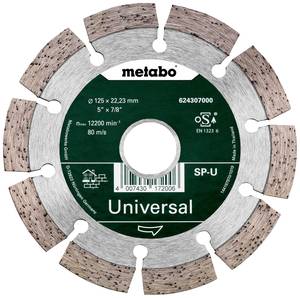 Metabo 624307000  Diamond cutting disc Diameter 125 mm   1 pc(s)
