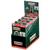 'Metabo' drill bit set display, reading '25 pcs., HSS-G'. The display is branded with promotional labels, showing detailed packaging.