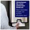 Pulls a paper towel from a dispenser. Text: 'Leave a lasting impression. When special care and comfort are required.'