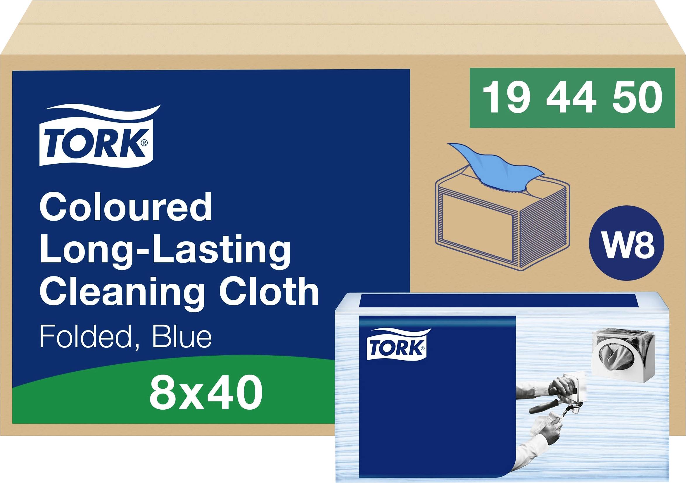 TORK 194450 Cleaning tissue 1 -ply