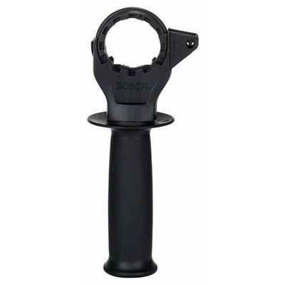Handle for power tools, black, with a circular grip and mounting point at the top. Suitable for safe working and control.