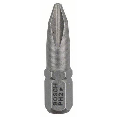 Metal Phillips screwdriver bit with 'BOSCH PH2' inscription.
