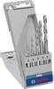 Bosch Accessories 2608595525 Wood twist drill bit set 5-piece 2 mm, 3 mm, 4 mm, 5 mm, 6 mm 1/4" (6.3 mm) 1 Set