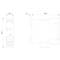 Technical drawing of a rectangular housing with dimensions: Height 91.6 mm, Width 22.5 mm, Depth 85.9 mm, Side view 5.1 mm.