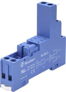 Finder 95.95.3 Relay socket  Compatible with series: Finder 40 series, Finder 44 series Finder 40.52, Finder 40.61, Finder 44.62 (L x W x H) 81.88 x 15.5 x 64.8 mm  1 pc(s)