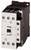 A white and black electrical contactor with multiple terminal connections and the 'EATON' inscription on the front.