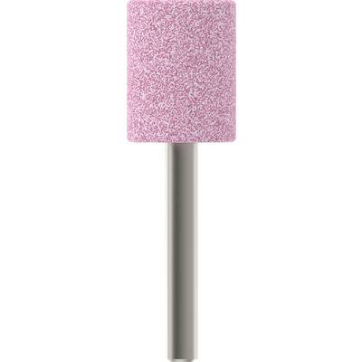 Pictured is a pink grinding attachment with a metal stem, typically used for nail care or precise grinding in craft applications.