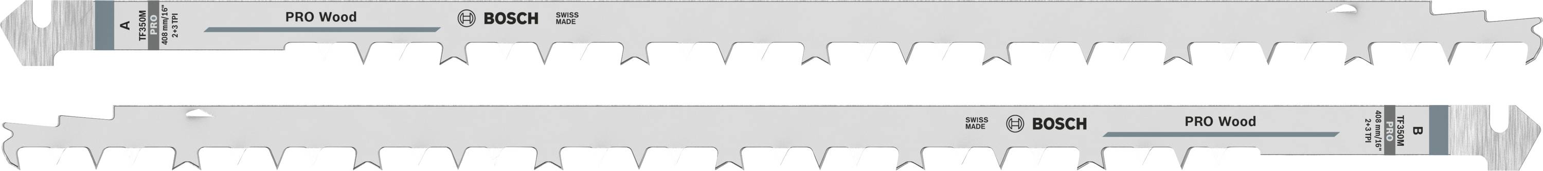 Bosch Accessories 2608632120 HCS saw blade set TF 350 M, 2-piece, for wood 2 pc(s)