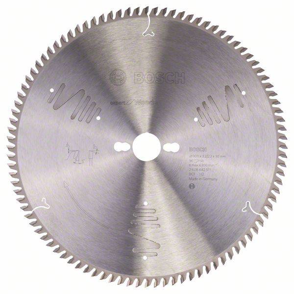 Bosch Accessories Expert for Wood 2608642511 Circular saw blade 300 x 30 x 3.2 mm Number of cogs