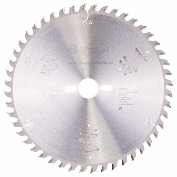 Bosch Accessories Expert for Laminated Panel 2608642514 Circular saw blade 250 x 30 x 3.2 mm Number of cogs: 48 1 pc(s)