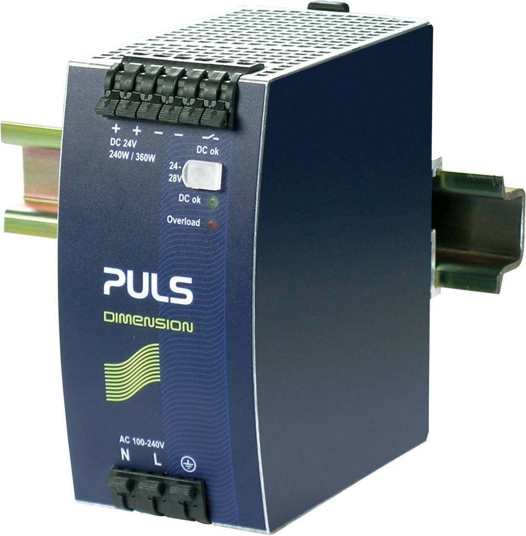 PULS DIMENSION QS10.241 Rail mounted PSU (DIN) 24 V DC 10 A 240 W 1 x