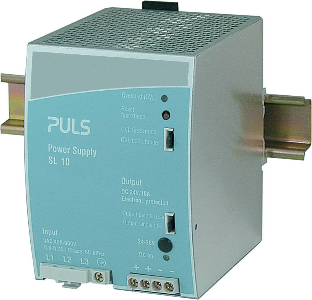 PULS SilverLine SL10.300 Rail mounted PSU (DIN) 24 V DC 10 A 240 W 1 x
