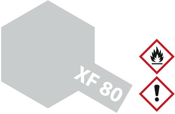 Tamiya Acrylic paint British navy grey (matt) XF-80 Glass container 10 ml