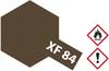Tamiya Acrylic paint Dark iron (matt) XF-84 Glass container 10 ml
