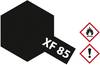 Tamiya Acrylic paint Rubber black (matt) XF-85 Glass container 10 ml