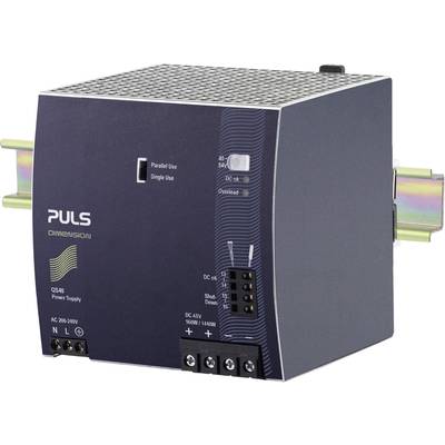   PULS  DIMENSION QS40.484  Rail mounted PSU (DIN)    48 V DC  20 A  960 W  No. of outputs:1 x    Content 1 pc(s)