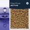 'FilterPhos ACTIVE' product packaging shows a close-up of a water droplet collision. Pellets of the product are shown on the right.