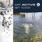 Air bubbles rise in clear water; the logo and text 'AIR ACTIVE SET 10,000' are located in the top right with a blue background.
