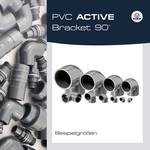 FIAP PVC ACTIVE bracket 90° 50 x 50 - PVC - angle 90°