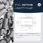 FIAP PVC ACTIVE lead-through 90 x 110 x M113 - PVC - sleeve