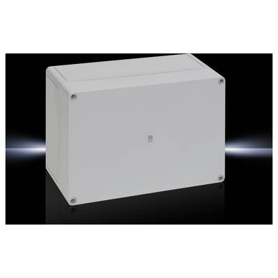 A grey rectangular box on a black background.