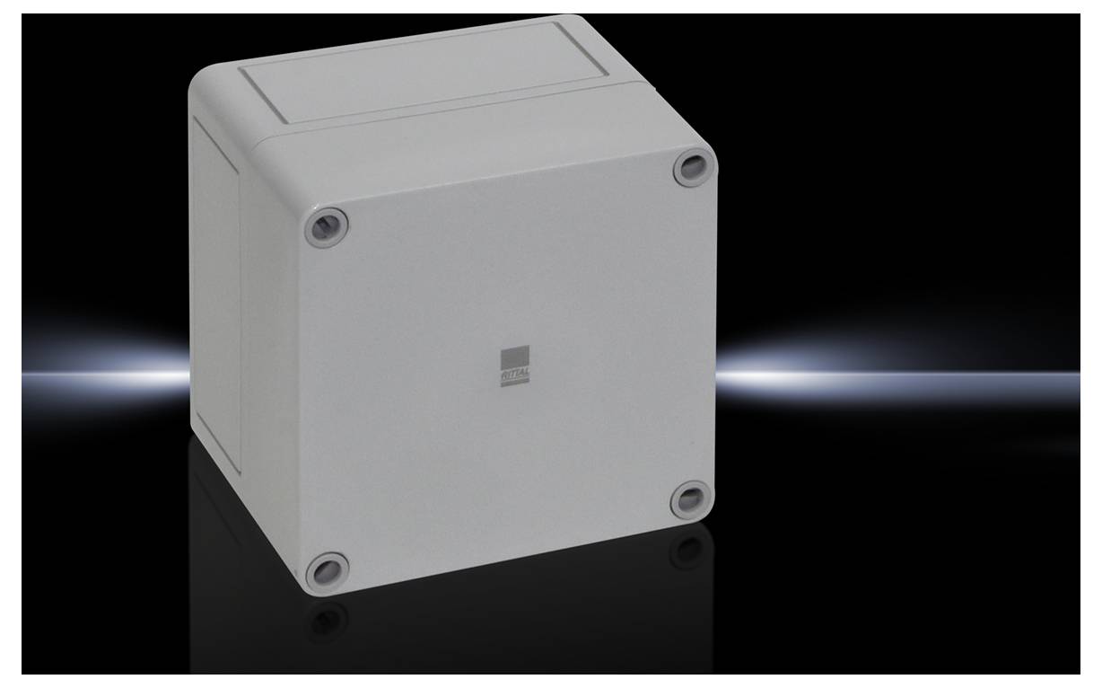 Rittal PK 9507.000 Fitting bracket 110 x 110 x 90 Polycarbonate (PC) Grey-white (RAL 7035) 1 pc(s)