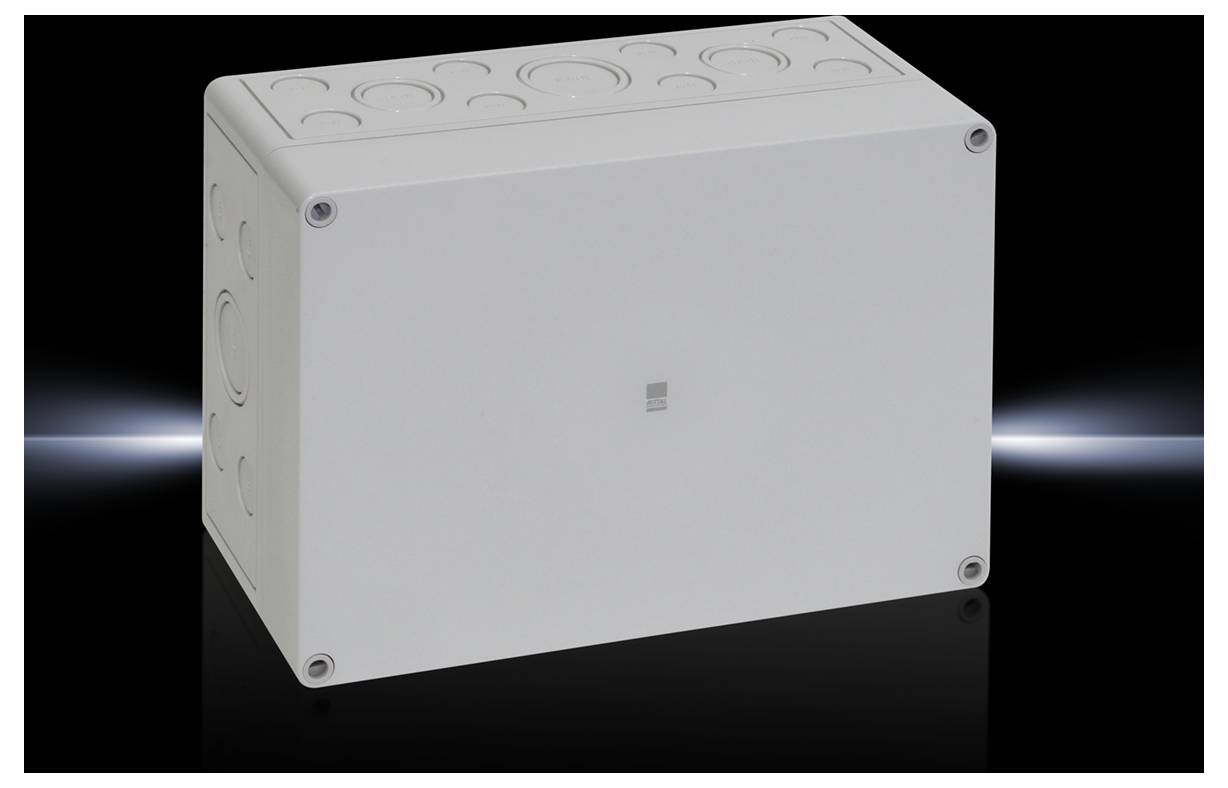 Rittal PK 9521.050 Fitting bracket 254 x 180 x 111 Polycarbonate (PC) Grey-white (RAL 7035) 1 pc(s)