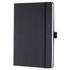 Sigel CONCEPTUM® CO121 Notebook Squared Black 97 sheet A5
