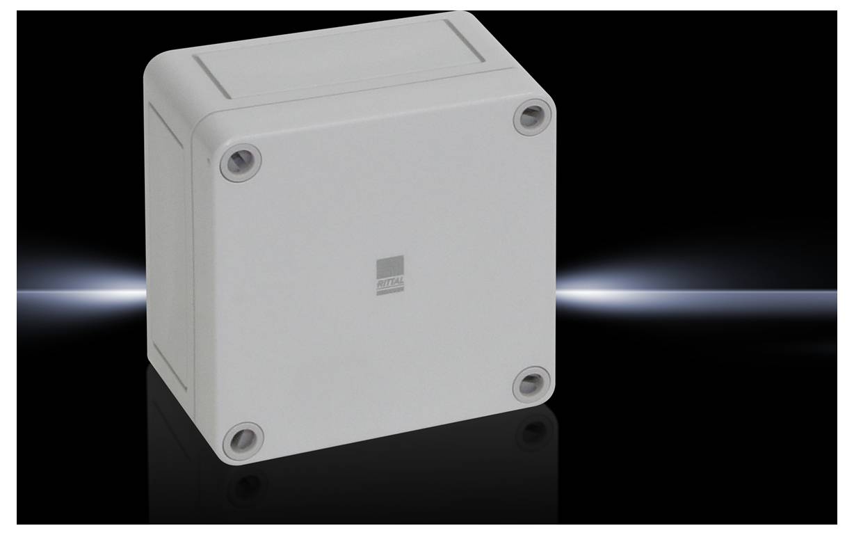 Rittal PK 9504.000 Fitting bracket 94 x 94 x 57 Polycarbonate (PC) Grey-white (RAL 7035) 1 pc(s)