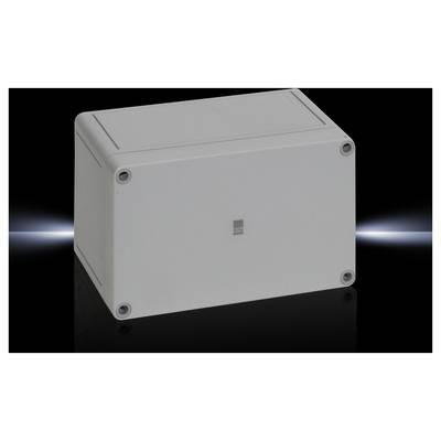 A white, rectangular enclosure with rounded corners on a black background. It appears to be a technical device or box.